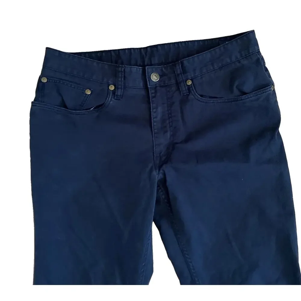 Polo Ralph Lauren Men's Size 30x30 Stretch Slim Fit Leather Patch Chino Pants